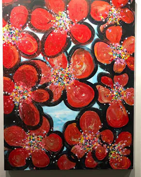 木梨憲武展　Timing ー瞬間の光りー（上野の森美術館）に投稿された画像（2022/6/13）