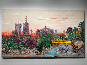 木梨憲武展　Timing ー瞬間の光りー（上野の森美術館）に投稿された画像（2022/6/13）