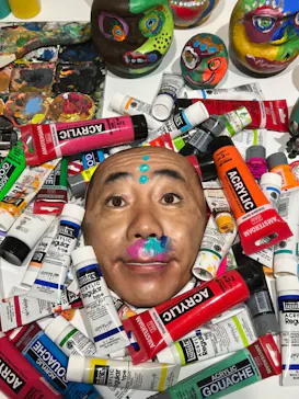 木梨憲武展　Timing ー瞬間の光りー（上野の森美術館）に投稿された画像（2022/6/13）