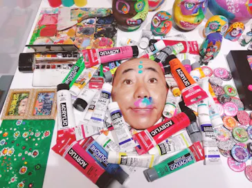 木梨憲武展　Timing ー瞬間の光りー（上野の森美術館）に投稿された画像（2022/6/15）