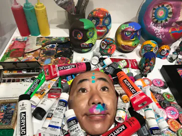 木梨憲武展　Timing ー瞬間の光りー（上野の森美術館）に投稿された画像（2022/6/15）