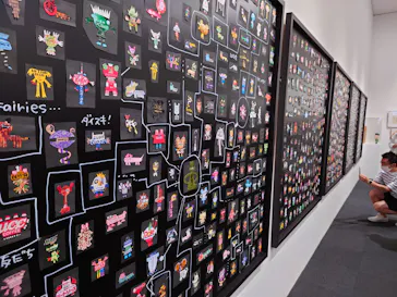 木梨憲武展　Timing ー瞬間の光りー（上野の森美術館）に投稿された画像（2022/6/18）