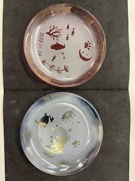 サンドブラスト本部教室 砂で削るガラス工芸教室に投稿された画像（2022/6/19）