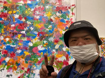 木梨憲武展　Timing ー瞬間の光りー（上野の森美術館）に投稿された画像（2022/6/19）