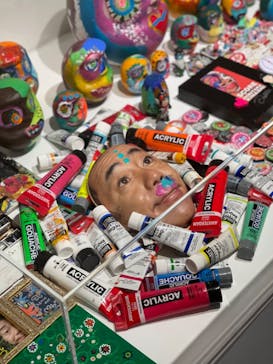 木梨憲武展　Timing ー瞬間の光りー（上野の森美術館）に投稿された画像（2022/6/22）