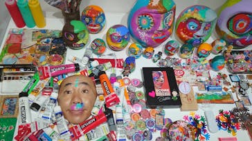 木梨憲武展　Timing ー瞬間の光りー（上野の森美術館）に投稿された画像（2022/6/22）