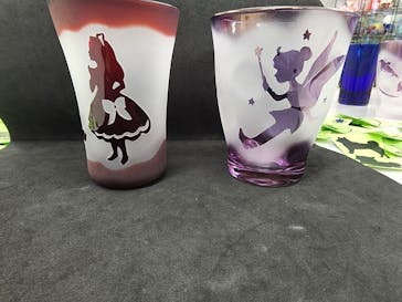 サンドブラスト本部教室 砂で削るガラス工芸教室に投稿された画像（2022/6/23）