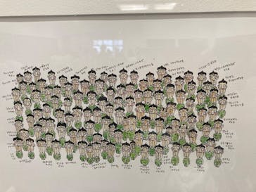 木梨憲武展　Timing ー瞬間の光りー（上野の森美術館）に投稿された画像（2022/6/25）