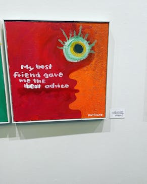 木梨憲武展　Timing ー瞬間の光りー（上野の森美術館）に投稿された画像（2022/6/26）