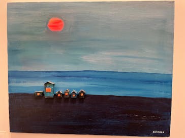 木梨憲武展　Timing ー瞬間の光りー（上野の森美術館）に投稿された画像（2022/6/28）