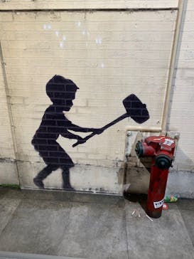 バンクシーって誰？展に投稿された画像（2022/7/7）