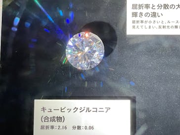特別展「宝石　地球がうみだすキセキ」（名古屋市科学館　理工館地下２階イベントホール）に投稿された画像（2022/7/16）