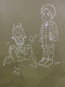 安彦良和／機動戦士ガンダム THE ORIGIN展　福岡イベント事務局に投稿された画像（2022/7/17）