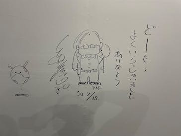 安彦良和／機動戦士ガンダム THE ORIGIN展　福岡イベント事務局に投稿された画像（2022/7/17）
