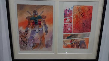 安彦良和／機動戦士ガンダム THE ORIGIN展　福岡イベント事務局に投稿された画像（2022/7/18）