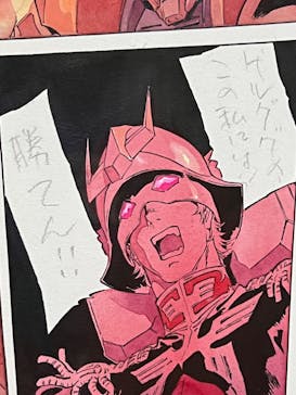 安彦良和／機動戦士ガンダム THE ORIGIN展　福岡イベント事務局に投稿された画像（2022/7/20）