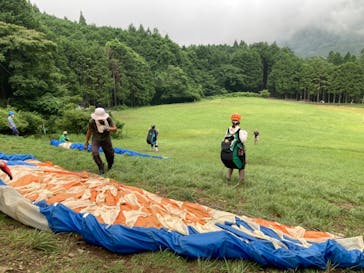 堂平スカイパークパラグライダースクールに投稿された画像（2022/7/22）
