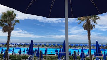 大磯ロングビーチに投稿された画像（2022/7/27）