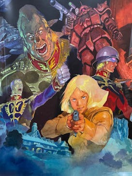 安彦良和／機動戦士ガンダム THE ORIGIN展　福岡イベント事務局に投稿された画像（2022/7/29）