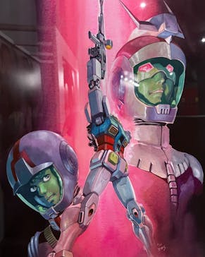 安彦良和／機動戦士ガンダム THE ORIGIN展　福岡イベント事務局に投稿された画像（2022/7/29）