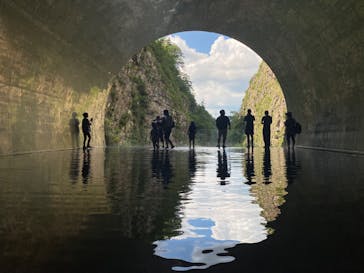 清津峡渓谷トンネルに投稿された画像（2022/7/30）