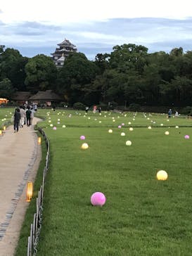 岡山後楽園に投稿された画像（2022/7/30）