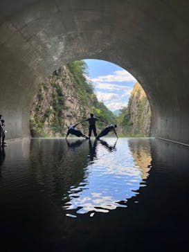 清津峡渓谷トンネルに投稿された画像（2022/7/31）