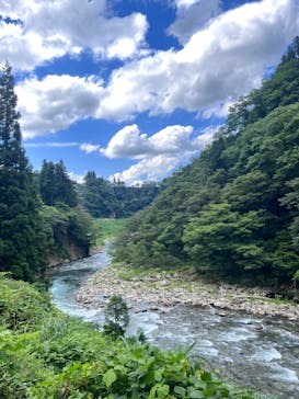 清津峡渓谷トンネルに投稿された画像（2022/7/31）