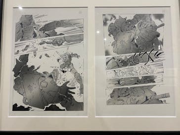 安彦良和／機動戦士ガンダム THE ORIGIN展　福岡イベント事務局に投稿された画像（2022/7/31）