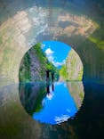 清津峡渓谷トンネルに投稿された画像（2022/7/31）