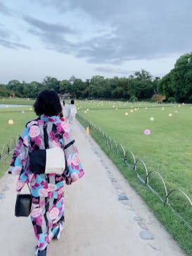 岡山後楽園に投稿された画像（2022/7/31）