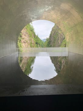 清津峡渓谷トンネルに投稿された画像（2022/8/4）