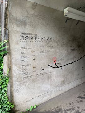 清津峡渓谷トンネルに投稿された画像（2022/8/4）