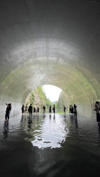 清津峡渓谷トンネルに投稿された画像（2022/8/4）