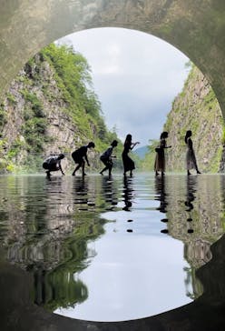 清津峡渓谷トンネルに投稿された画像（2022/8/5）