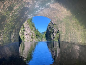 清津峡渓谷トンネルに投稿された画像（2022/8/5）