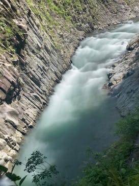 清津峡渓谷トンネルに投稿された画像（2022/8/5）