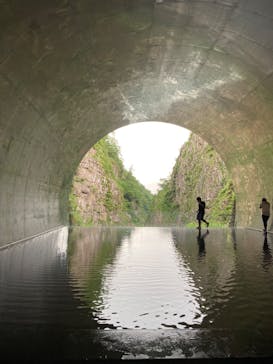 清津峡渓谷トンネルに投稿された画像（2022/8/5）