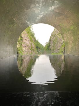 清津峡渓谷トンネルに投稿された画像（2022/8/5）