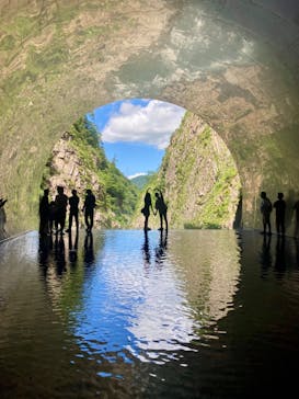 清津峡渓谷トンネルに投稿された画像（2022/8/7）