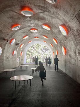 清津峡渓谷トンネルに投稿された画像（2022/8/7）