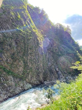 清津峡渓谷トンネルに投稿された画像（2022/8/7）