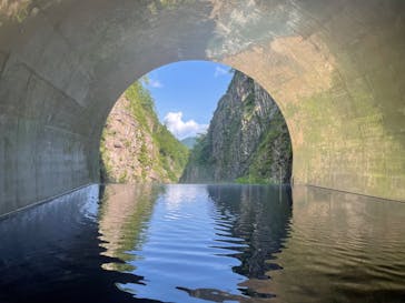 清津峡渓谷トンネルに投稿された画像（2022/8/7）