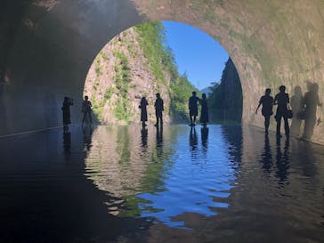 清津峡渓谷トンネルに投稿された画像（2022/8/7）