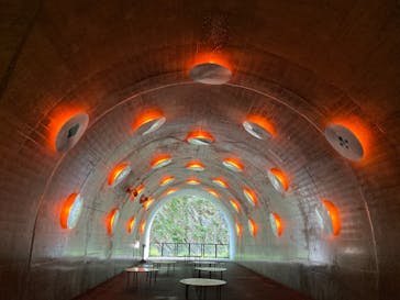 清津峡渓谷トンネルに投稿された画像（2022/8/9）