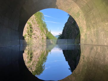 清津峡渓谷トンネルに投稿された画像（2022/8/9）