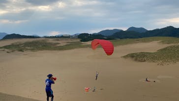 鳥取砂丘パラグライダー体験スクール（砂丘本舗）に投稿された画像（2022/8/9）