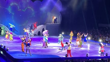 ディズニー・オン・アイス　大阪公演に投稿された画像（2022/8/10）