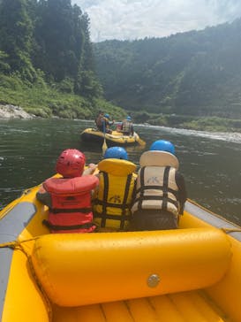 アドベンチャーラフティングに投稿された画像（2022/8/10）