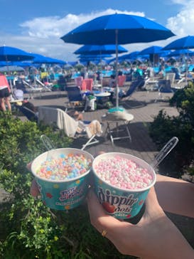 大磯ロングビーチに投稿された画像（2022/8/11）